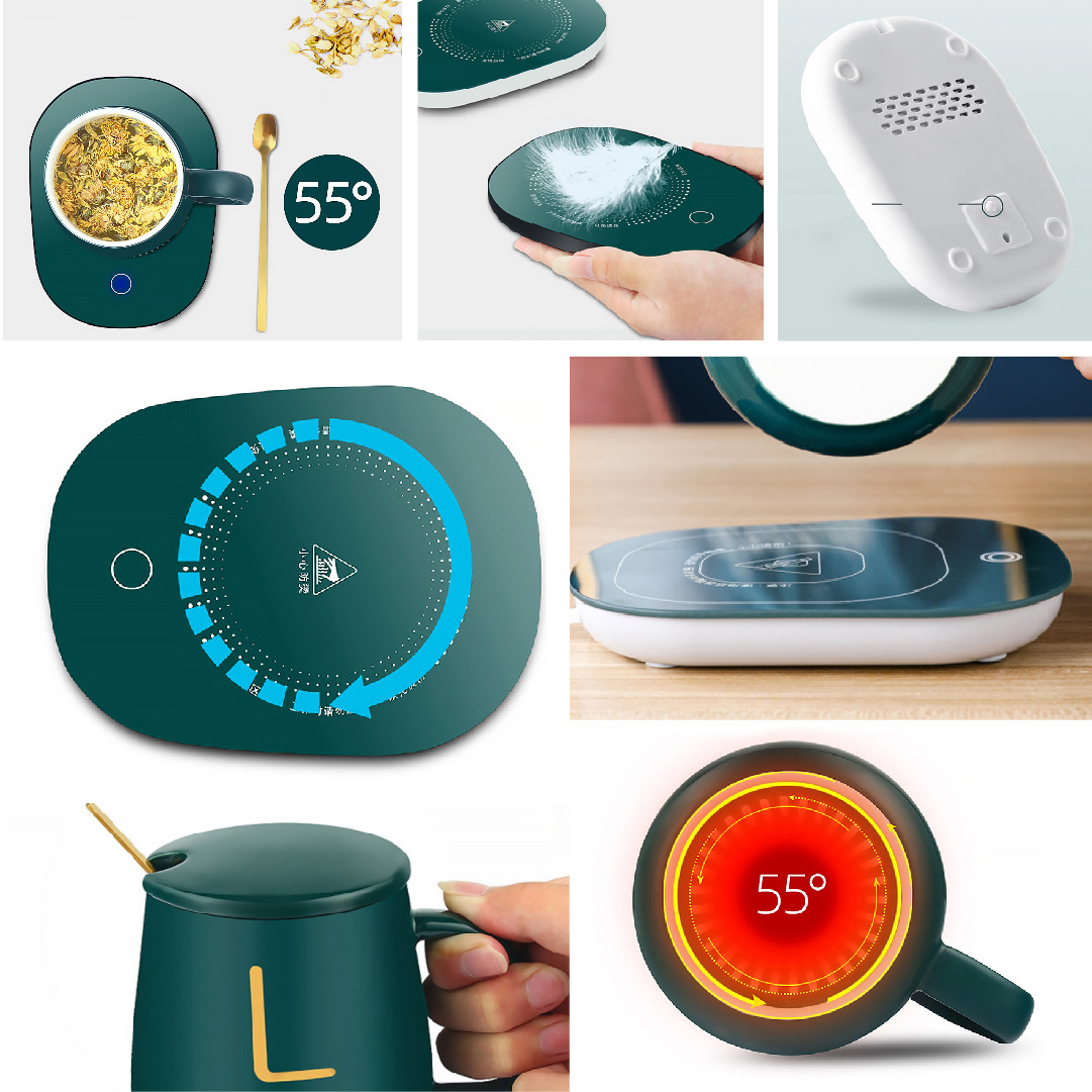 Base calentadora de vidrio - Imagen 3