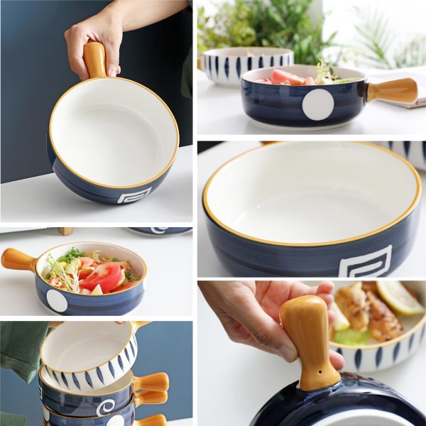 Colección Sky Home Plato de Cerámica con Asa - Imagen 3