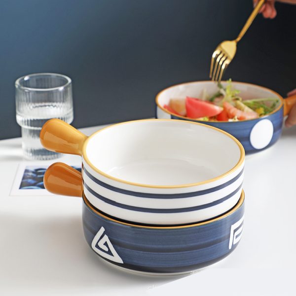 Colección Sky Home Plato de Cerámica con Asa
