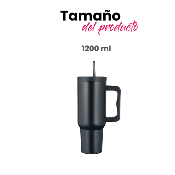 Termo de acero inoxidable mate - Imagen 3