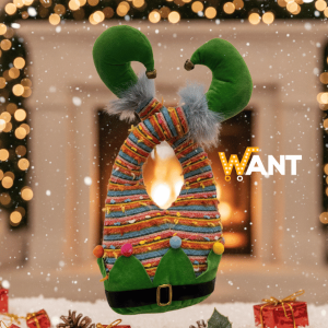 Adorno Navideño Pies de duende para árbol
