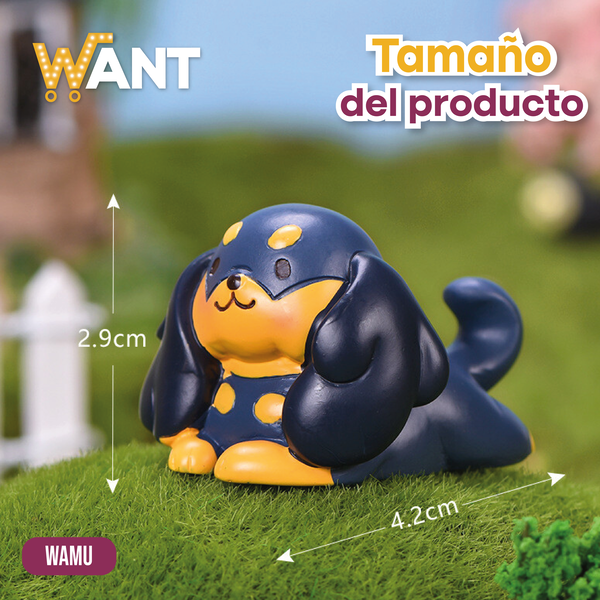 PERRO NEGRO CON NARANJA