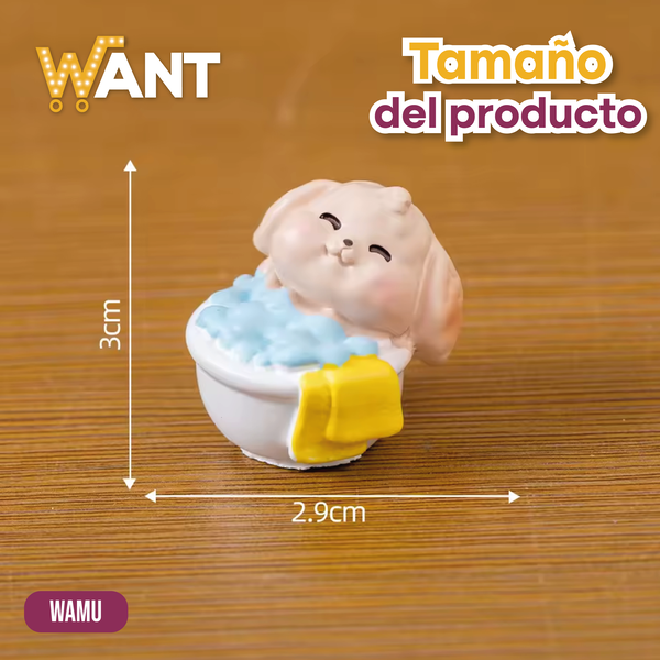 PERRITO EN LA BAÑERA