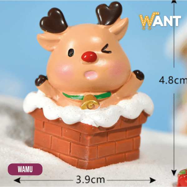 MUÑECO DE RESINA RENO