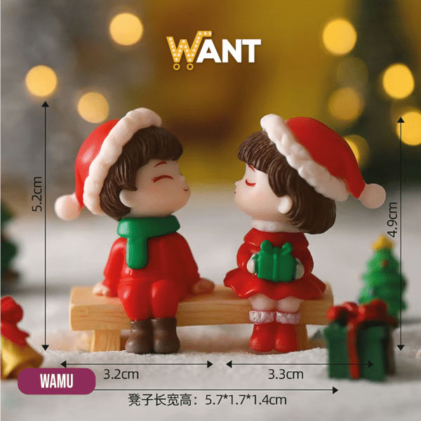 MUÑECO DE RESINA NAVIDAD BESITO