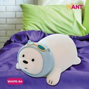 PELUCHE OSO POLAR AVIADOR 50 CMS